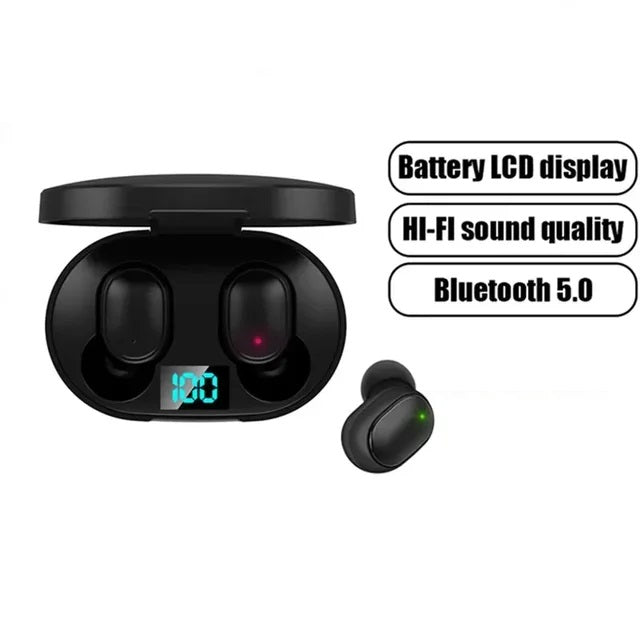 Fone Sem Fio Bluetooth com Sensor LED