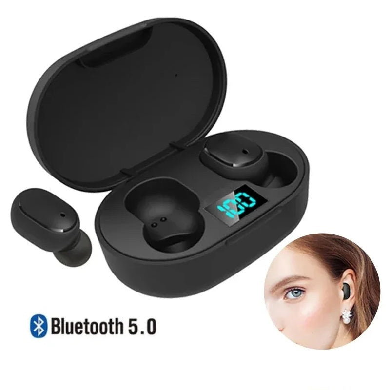 Fone Sem Fio Bluetooth com Sensor LED